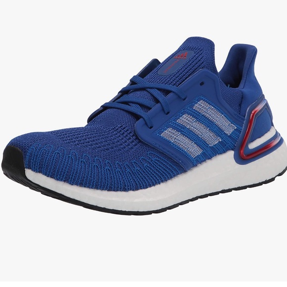 Adidas Ultra Boost 20 Running Shoes Royal Blue Scarlet Red Men’s